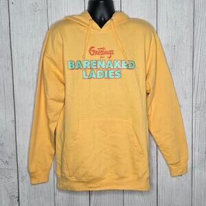 Barenaked Ladies 2023 Tour Yellow Hoodie "Last Summer on Earth" - size Large